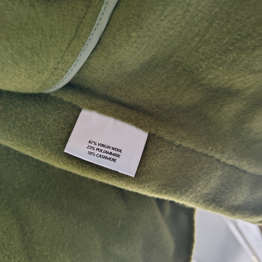 Eileen Fisher Olive Green Women's Cape - Picture 6 of 7